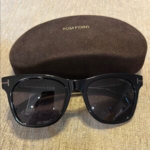 Tom Ford Brooklyn Black Sunglasses